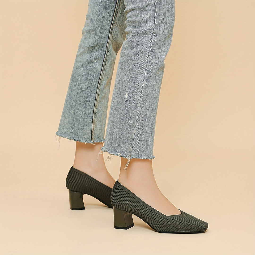 Women's Orthopedic Heels with Arch Support and Cushioned Sole