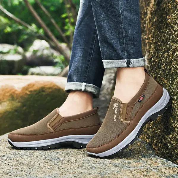 Men's Orthopedic Shoes with Cushioned Insoles and Rubber Outsoles