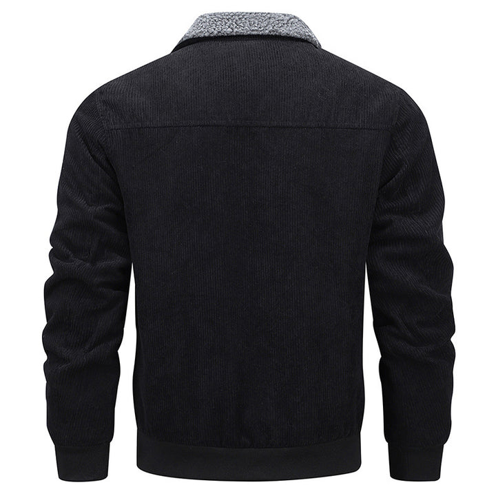 Men's corduroy sherpa lined jacket
