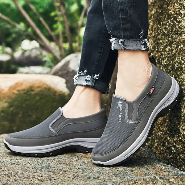 Men's Orthopedic Shoes with Cushioned Insoles and Rubber Outsoles