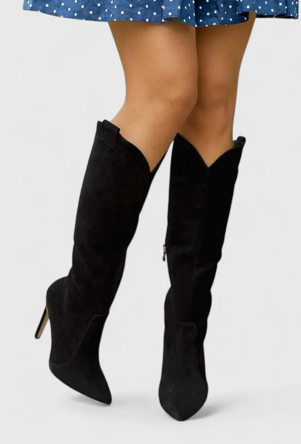 Women's Orthopedic Boots with Cushioned Insole and Side Zipper