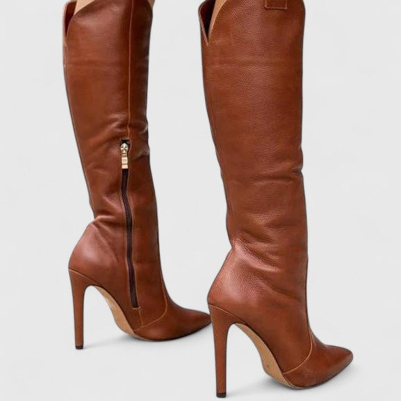 Women's Orthopedic Boots with Cushioned Insole and Side Zipper