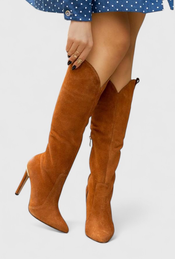 Women's Orthopedic Boots with Cushioned Insole and Side Zipper