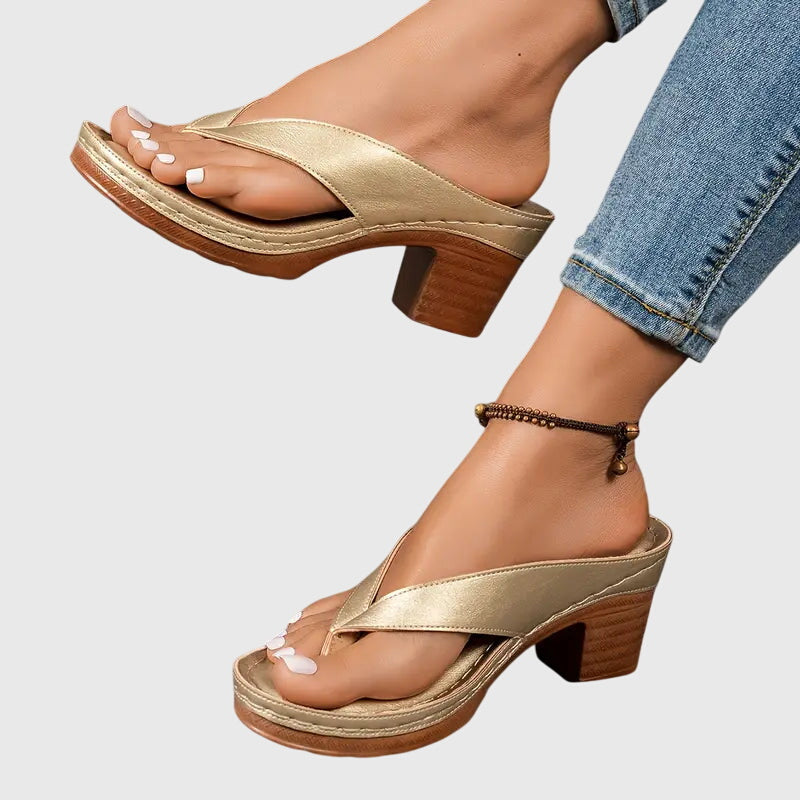 Women's Orthopedic Sandals with Ergonomic Footbed and Shock-Absorbing Sole