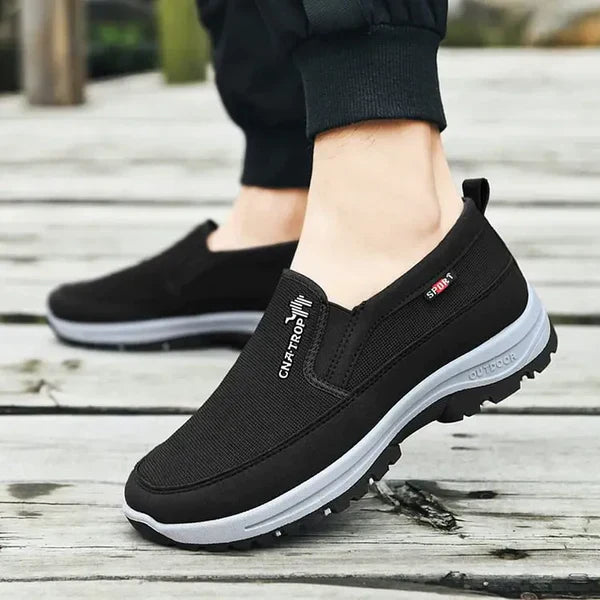 Men's Orthopedic Shoes with Cushioned Insoles and Rubber Outsoles