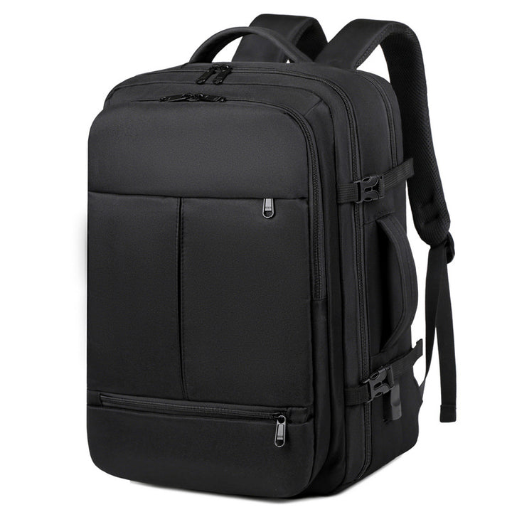Large travel laptop backpack with many pockets