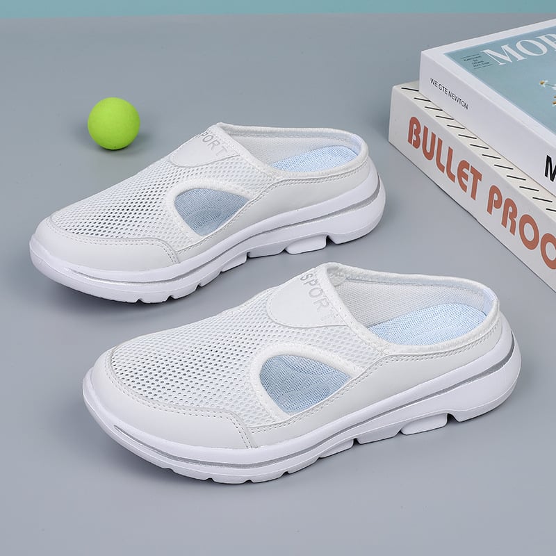Men's Slippers with Orthopedic Sole and Adjustable Support