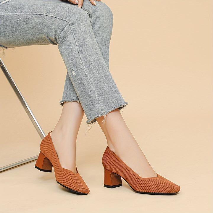Women's Orthopedic Heels with Arch Support and Cushioned Sole