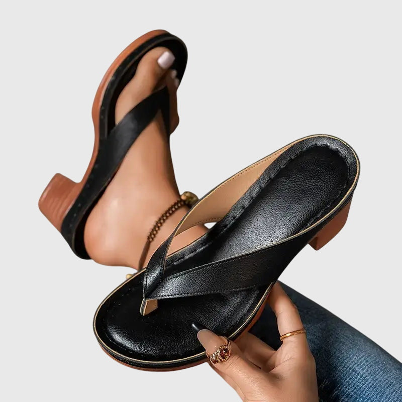 Women's Orthopedic Sandals with Ergonomic Footbed and Shock-Absorbing Sole