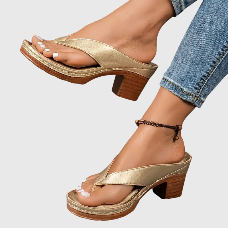 Women's Orthopedic Sandals with Ergonomic Footbed and Shock-Absorbing Sole
