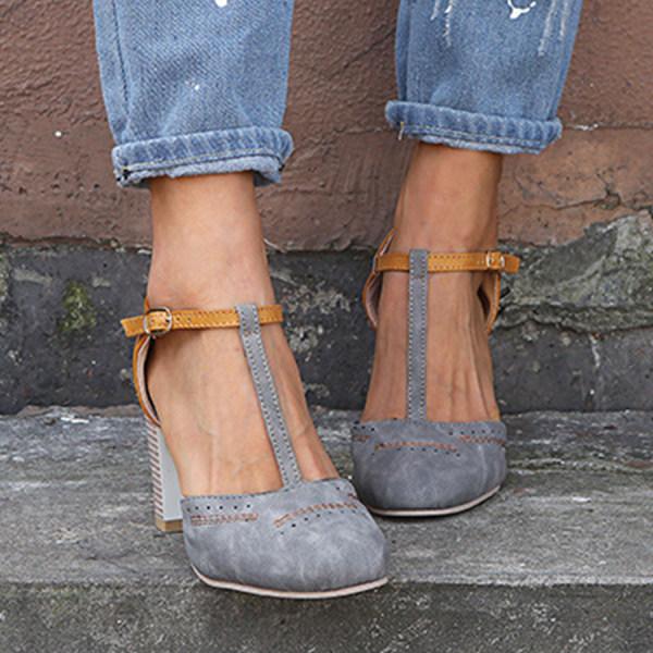 Women's Orthopedic Heels with Arch Support and Non-Slip Sole