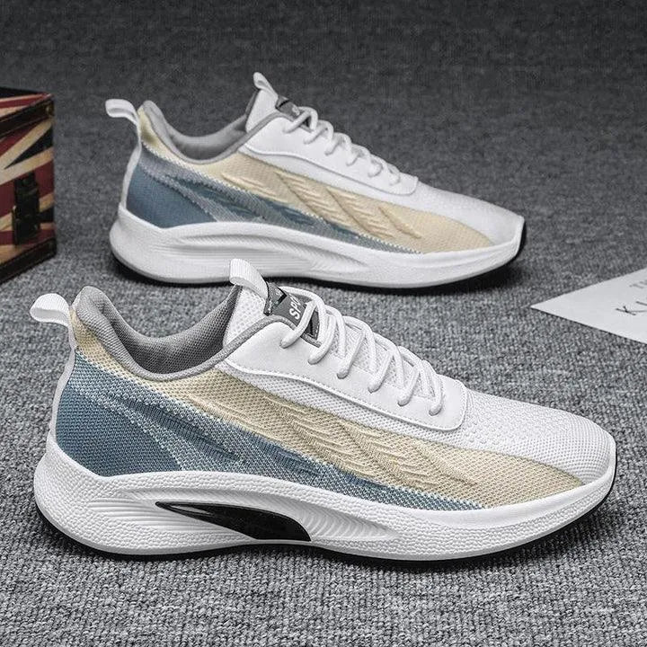 Men's Sneakers with Breathable Upper and Orthopedic Sole