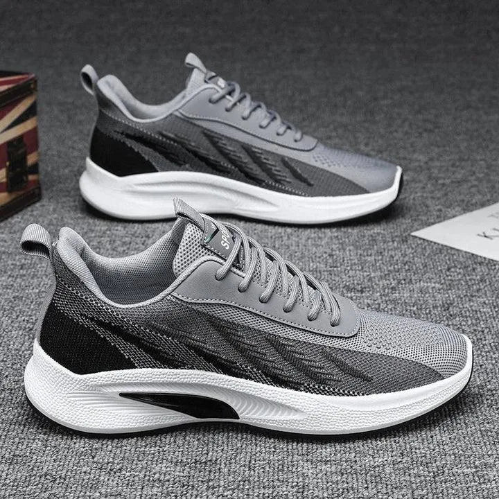 Men's Sneakers with Breathable Upper and Orthopedic Sole