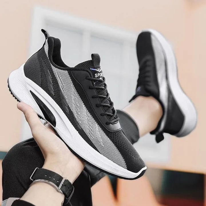 Men's Sneakers with Breathable Upper and Orthopedic Sole
