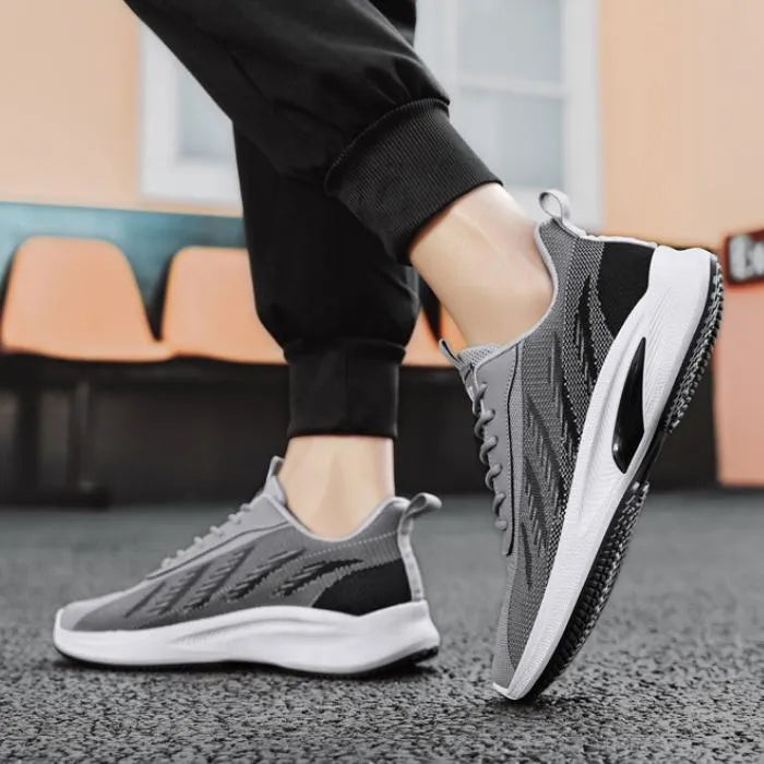 Men's Sneakers with Breathable Upper and Orthopedic Sole