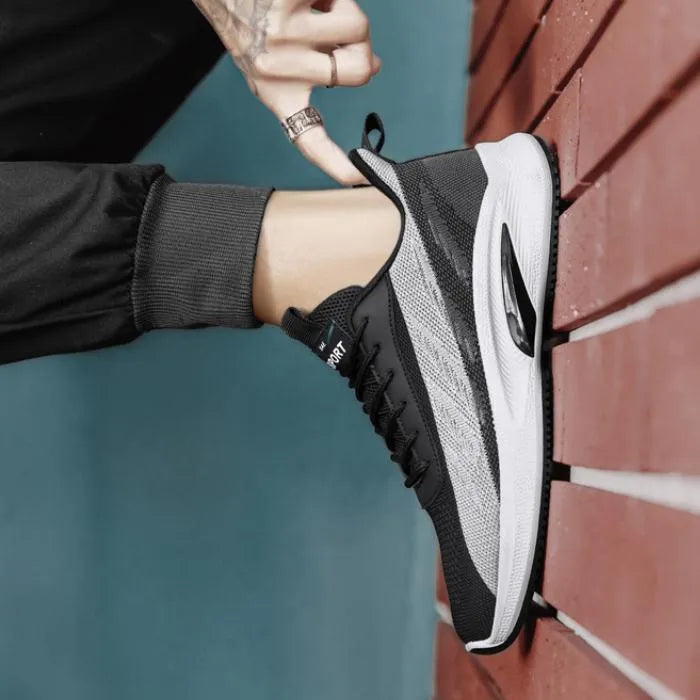 Men's Sneakers with Breathable Upper and Orthopedic Sole
