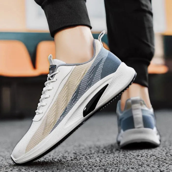 Men's Sneakers with Breathable Upper and Orthopedic Sole