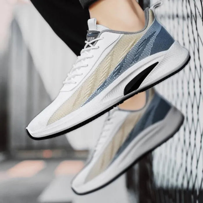 Men's Sneakers with Breathable Upper and Orthopedic Sole