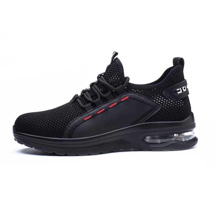 Men's Safety Shoes with Steel Toe and Rubber Outsole