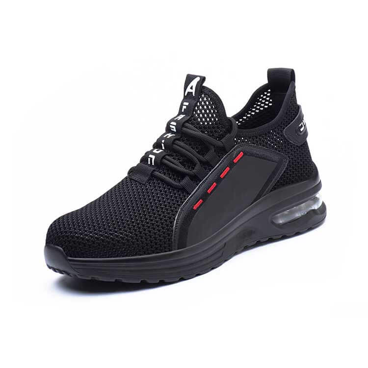Men's Safety Shoes with Steel Toe and Rubber Outsole