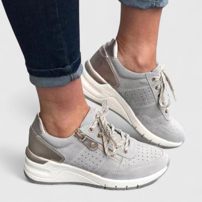 Women's Orthopedic Sneakers with Posture Support and Non-Slip Sole